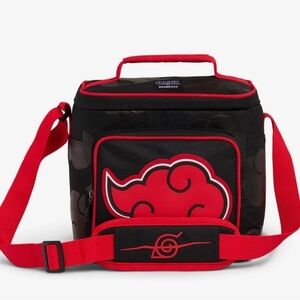 Naruto Shippuden Cloud 9 Cans Insulated Cooler Square Igloo Bag NWT